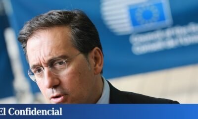 El ministro de Asuntos Exteriores, José Manuel Albares. (EFE/EPA/Olivier Hoslet)