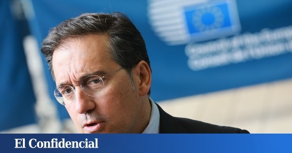 El ministro de Asuntos Exteriores, José Manuel Albares. (EFE/EPA/Olivier Hoslet)