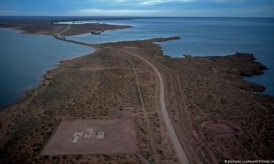 Argentina cuenta con la segunda reserva de gas de esquisto más grande del mundo en el yacimiento de Vaca Muerta, en la provincia de Neuquén. Imagen: Emiliano Lasalvia/AFP/Getty Images