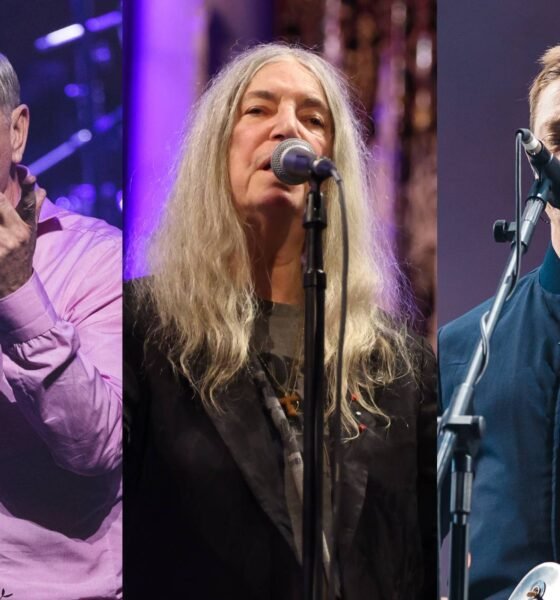 Morrissey, Patti Smith y Paul Banks de Interpol. Foto: Mariano Regidor/Rob Kim/Mauricio Santana/Getty Images