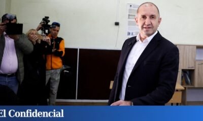 Radev durante la votacion. (Reuters)