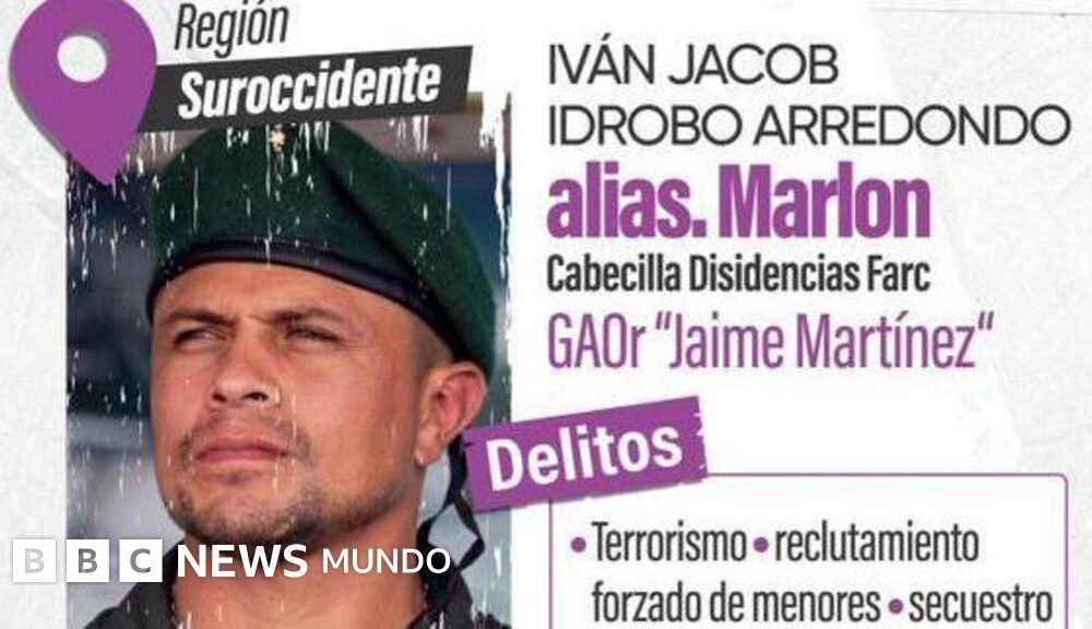 El Ministerio de Defensa publicó la cuantiosa suma que ofrece por "Marlon".