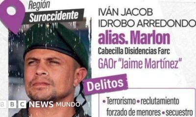 El Ministerio de Defensa publicó la cuantiosa suma que ofrece por "Marlon".