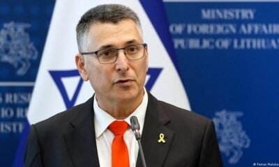 Gideon Saar, ministro de Relaciones Exteriores de Israel (imagen de archivo) Imagen: Petras Malukas/AFP