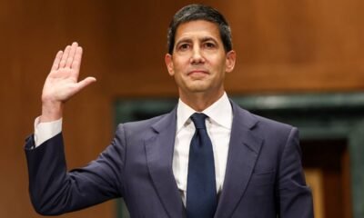 El candidato de Donald Trump para dirigir la Reserva Federal, Kevin Warsh, durante la audiencia de confirmación en el Senado. Kevin Lamarque (REUTERS)