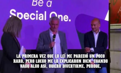 Y en mitad de todos los rumores Mourinho reaparece en Italia