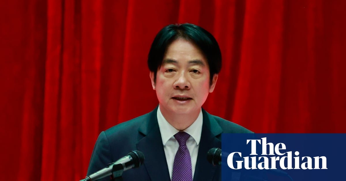 Lai Ching-te dijo: ‘Ninguna amenaza puede cambiar la determinación de Taiwán de interactuar con el mundo.’ Foto: Ritchie B Tongo/EPA