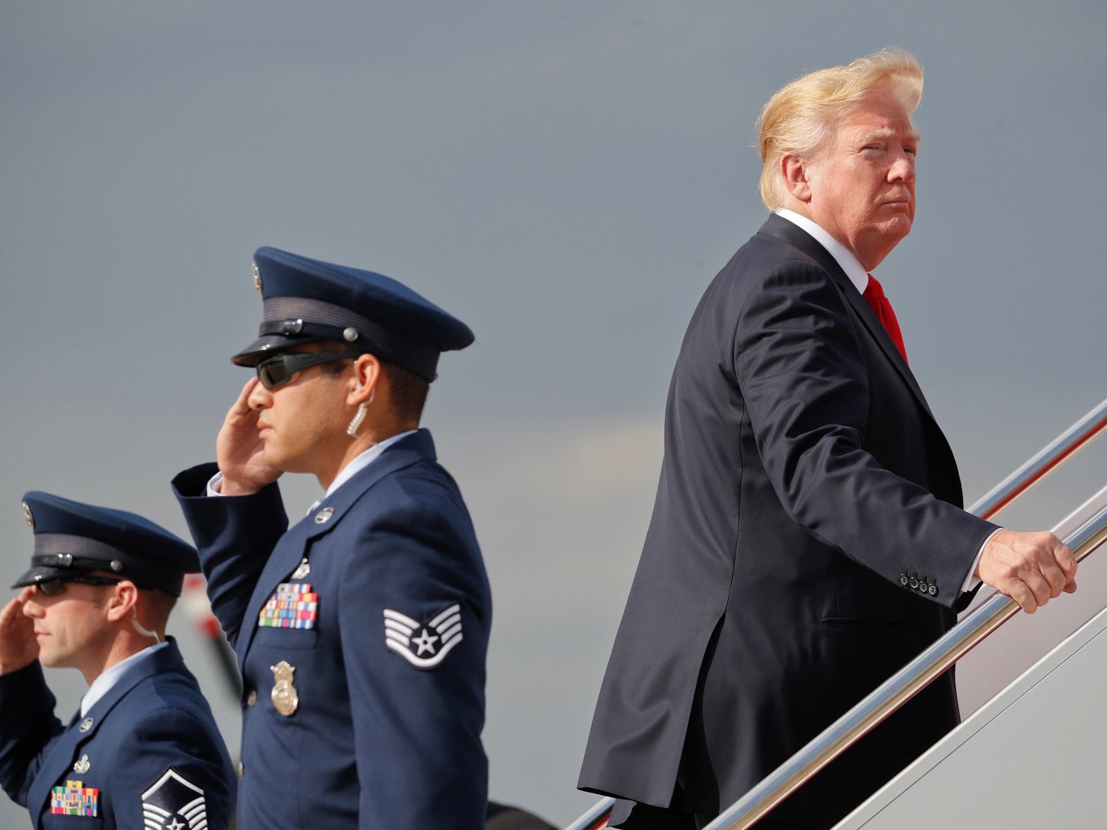 El presidente Donald Trump celebró un mitin en Michigan en 2018 en lugar de asistir a la cena anual del Colegio de Corresponsales de la Casa Blanca [Foto: Pablo Martinez Monsivais/The Associated Press]
