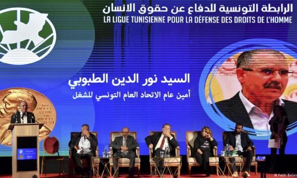 LTDH, cuyo congreso se muestra aquí en 2022, es una de las organizaciones de derechos humanos más antiguas de África Foto: Fethi Belaid/AFP