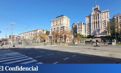 Calle central de Kiev. (Twitter)