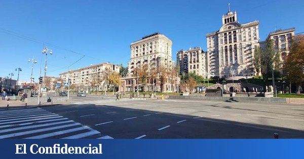 Calle central de Kiev. (Twitter)