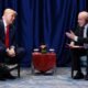 Casa Blanca — El presidente de los Estados Unidos, Donald Trump, y el presidente de Brasil, Luiz Inacio Lula da Silva, conversan mientras se encuentran en el margen del 47º Símolo de la Asociación de Naciones del Sureste Asiático (ASEAN) en Kuala Lumpur, Malasia, octubre de 2025 [Foto: Evelyn Hockstein/Reuters]
