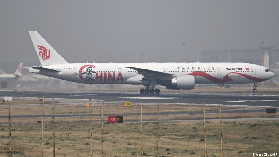 aviones estadounidenses — Avión de Air China, un Boeing 777-300.. Foto de: © Wang Zhao/AFP
