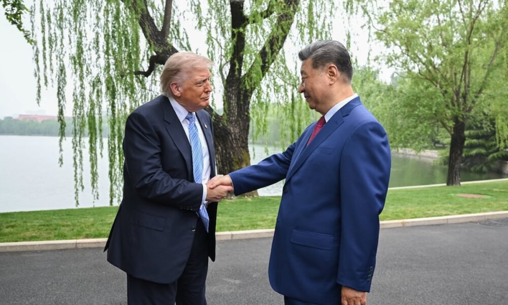 guerra Irán: — El presidente chino, Xi Jinping, y su homólogo estadounidense, Donald Trump, este viernes en Zhongnanhai, sede del Gobierno chino, en Pekín. Tomada por: Ministerio de Asuntos Exteriores de China (EFE) | Vídeo: epv