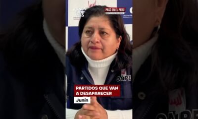La mujer habla sobre la crisis electoral y los partidos que podrían desaparecer en la región de Junín. Foto de: El Búho