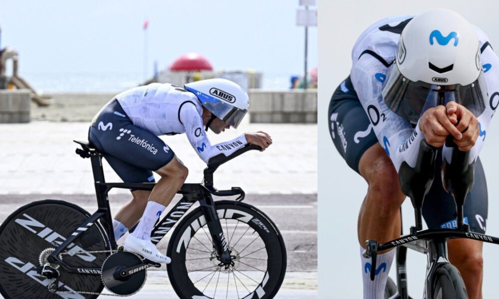 Lorenzo Milesi — Milesi participa en la crono de Massa durante la décima etapa del Giro. Foto de: Marca