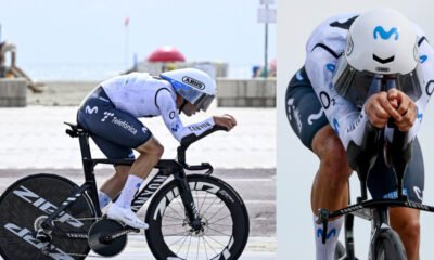 Lorenzo Milesi — Milesi participa en la crono de Massa durante la décima etapa del Giro. Foto de: Marca