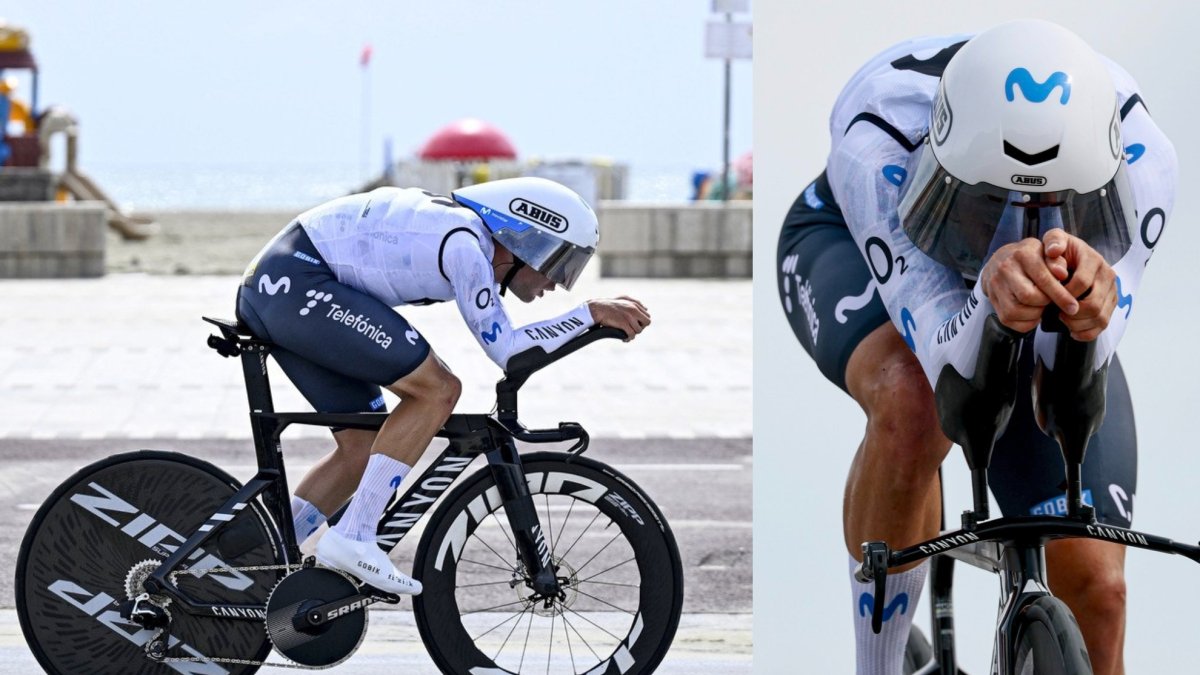 Lorenzo Milesi — Milesi participa en la crono de Massa durante la décima etapa del Giro. Foto de: Marca