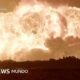 explosión cohete blue origin — Imagen de la cobertura sobre En Video: el momento en el que explota un cohete de Blue Origin que iba a llevar. Foto de: BBC Mundo