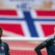 mejores futbolistas — Caroline Graham y Ada Hegerberg durante un entrenamiento con la selección noruega. Foto de: Marca