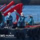Hondius afectado — Los primeros pasajeros del crucero siendo evacuados en aguas españolas.