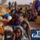 IDMC revela — Personas desplazadas de Sudán en un asentamiento de refugiados en Adre, Chad. Sudán fue el país con el mayor número de personas desplazadas internamente por tercer año consecutivo. Foto: Dan Kitwood/Getty Images