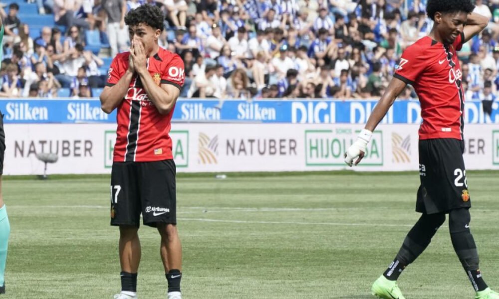 problemas gastrointestinales — Virgili, con el Mallorca. LINO GONZALEZ