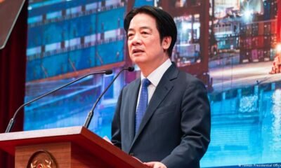 Presidente de Taiwán, Lai Ching-te.. Foto de: © Taiwan Presidential Office/AFP