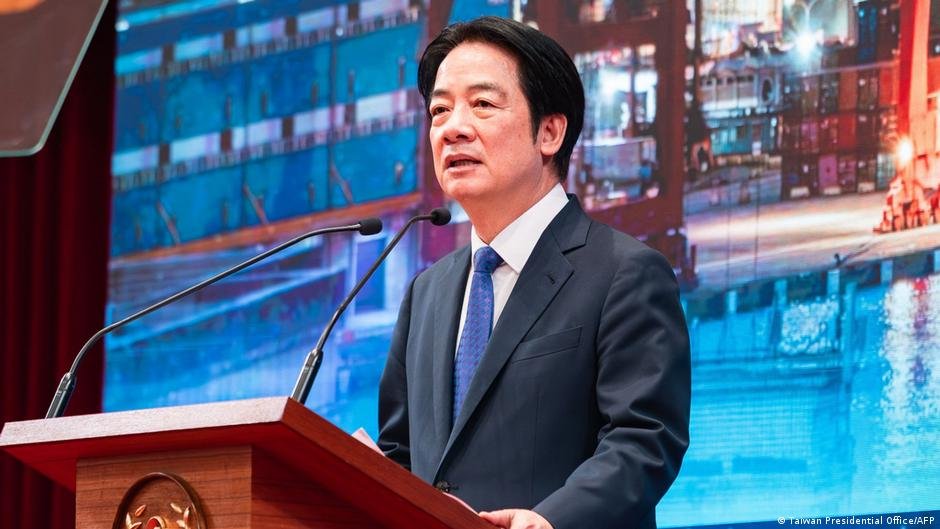 Presidente de Taiwán, Lai Ching-te.. Foto de: © Taiwan Presidential Office/AFP