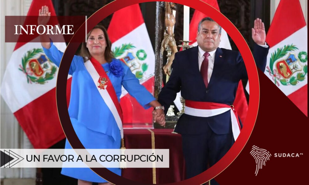 contrataciones públicas — Imagen de la cobertura sobre UN FAVOR A LA CORRUPCIÓN. Foto de: Sudaca