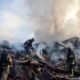 maniobras nucleares — Imagen de la cobertura sobre Moscow begins nuclear drills as Russia-Ukraine drone strikes intensify. Foto de: State Emergency Service of Ukraine/Handout/REUTERS