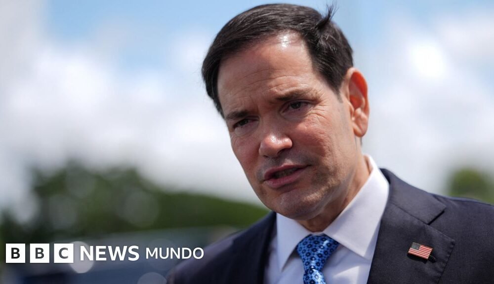 amenaza para la seguridad nacional — Marco Rubio habla sobre la amenaza que representa Cuba para Estados Unidos, negando la posibilidad de un acuerdo diplomático. Foto de: Reuters