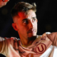 Pérez Guedes — El jugador, asociado a Universitario, es capturado en un momento de la cancha, justo antes de anunciar su partida del club. Foto de: Perú21