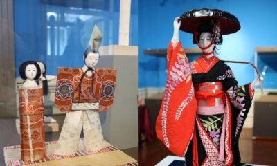 exposición NINGYŌ — Estas Ningyō, muñecas japonesas, son exhibidas en Lima, mostrando la cultura y el arte tradicional de Japón. Foto de: Perú21
