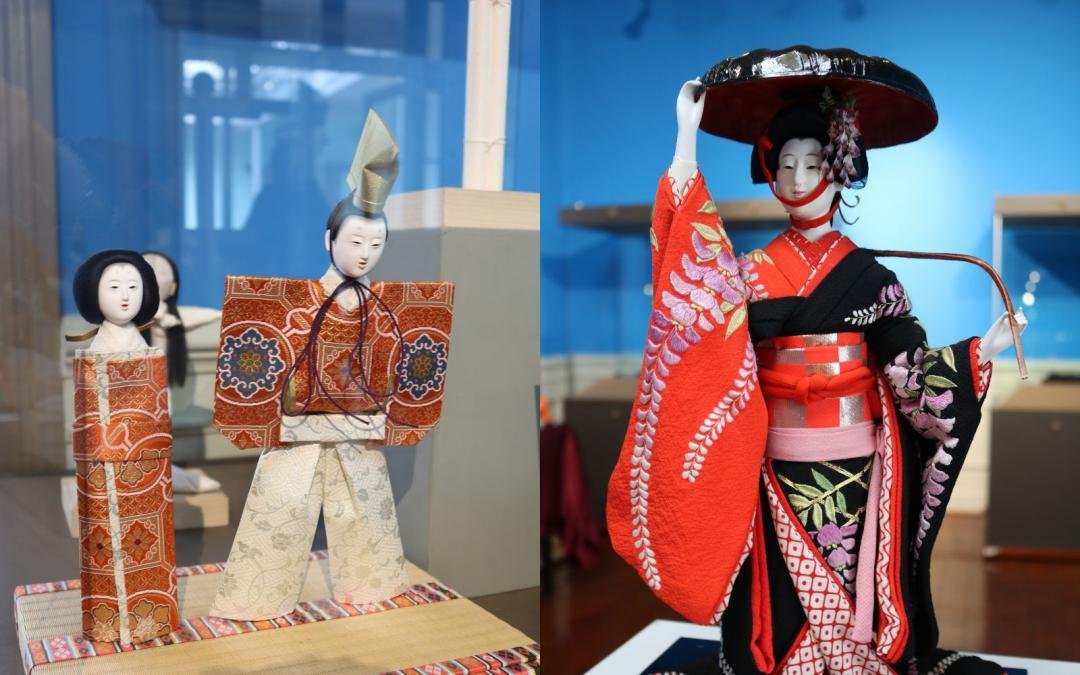 exposición NINGYŌ — Estas Ningyō, muñecas japonesas, son exhibidas en Lima, mostrando la cultura y el arte tradicional de Japón. Foto de: Perú21