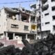 Bombardeos israelíes Líbano — Un edificio en ruinas en Líbano, afectado por los bombardeos de Israel. Foto de: Houssam Shbaro