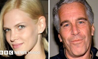La imagen muestra a Nadia Marcinko, quien fue la novia de Jeffrey Epstein durante siete años. Foto de: Getty Images