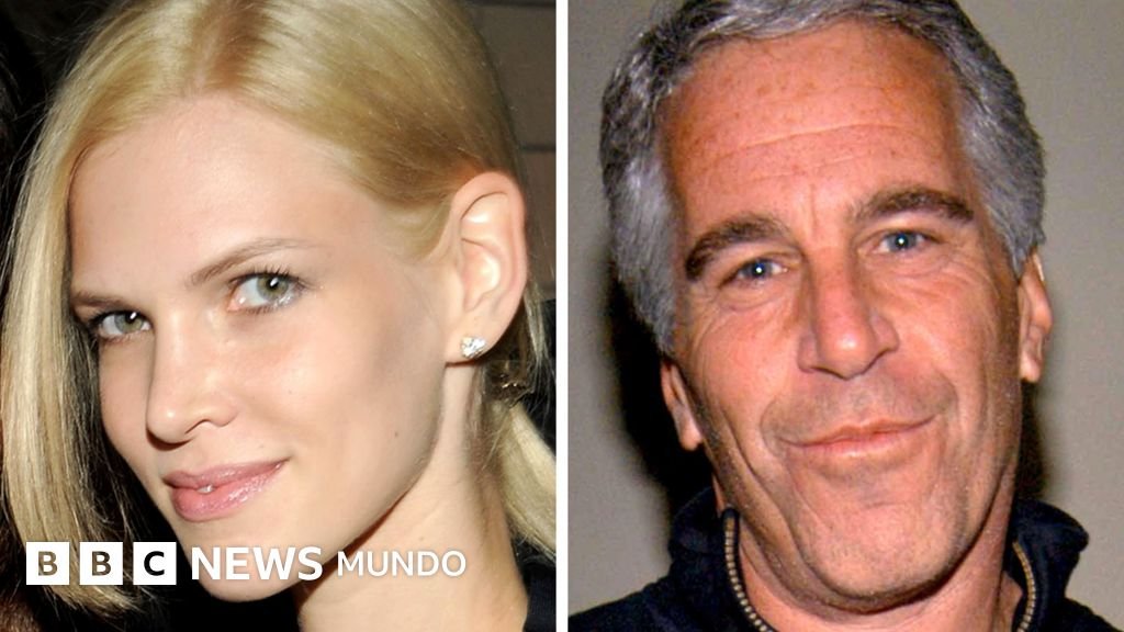 La imagen muestra a Nadia Marcinko, quien fue la novia de Jeffrey Epstein durante siete años. Foto de: Getty Images