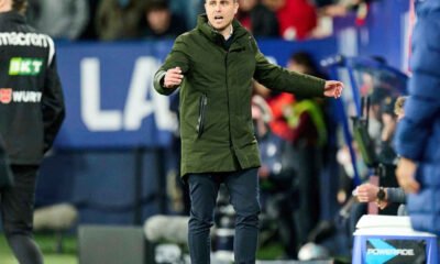 actuación arbitral — Alessio Lisci, durante el partido ante el Atlético. Tomada por: Marca