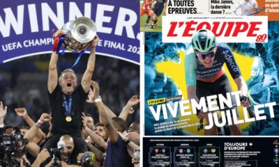 PaulSeixasTour2026 — Seixas, portada del diario galo.