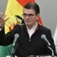 reorganiza gabinete — Imagen de la cobertura sobre Bolivian president to reshuffle cabinet amid antigovernment protests. Foto de: Aizar Raldes/AFP