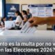 multa por no votar — Una persona deposita su voto en la urna, recordando la importancia de participar en las Elecciones 2026. Foto de: La República