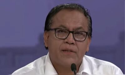 Roberto Sánchez habla sobre su propuesta económica, enfatizando que su visión se basa en el trabajo y no en el comunismo. Foto de: La República