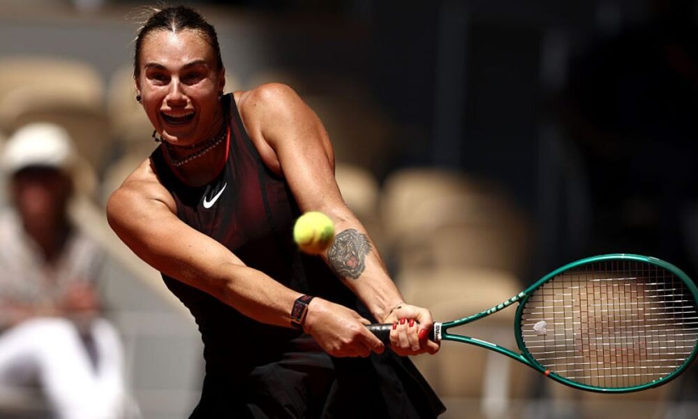 Imagen de la cobertura sobre French Open: Sabelenka storms to opening win against Bouzas Maneiro. Foto de: James Fearn/Getty Images