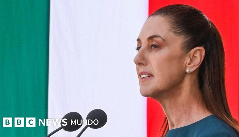 Sheinbaum critica visita — Sheinbaum criticó sin mencionarla directamente a la presidenta de la Comunidad de Madrid, Isabel Díaz Ayuso.