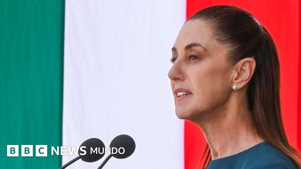 Sheinbaum critica visita — Sheinbaum criticó sin mencionarla directamente a la presidenta de la Comunidad de Madrid, Isabel Díaz Ayuso.
