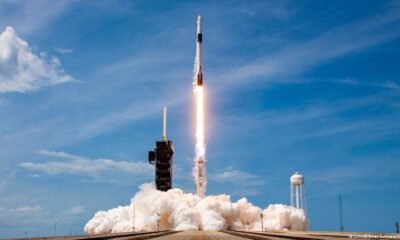 símbolo SPCX — Un cohete de SpaceX despega, ilustrando la compañía que ha presentado documentos para una posible Oferta Pública Inicial (IPO). Foto de: Linn/Eibner Europa/IMAGO