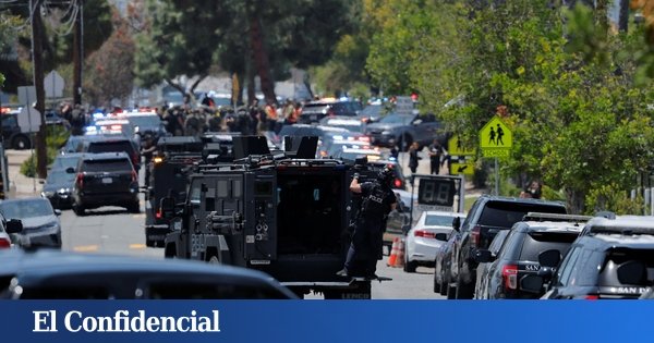 Imagen de la cobertura sobre Al menos cinco muertos durante un tiroteo en el Centro Islámico de San Diego (Es. Foto de: Reuters/Mike Blake
