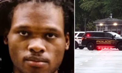 tiroteo cerca Casa Blanca — El presunto responsable del tiroteo es mostrado junto a la escena policial del ataque ocurrido cerca de la Casa Blanca. Foto de: news.google.com