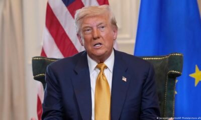 Trump aumentará aranceles — Donald Trump dijo que los gravámenes no se aplicarían a los autos construidos en plantas de ensamblaje estadounidenses [Archivo: Julio 2025] Foto: Jacquelyn Martin/AP Photo/picture alliance